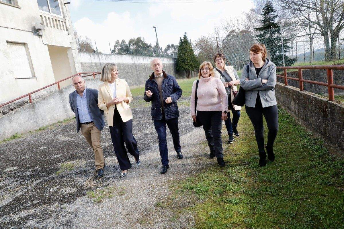 Visita da conselleira Fabiola García a Vilanova de Arousa