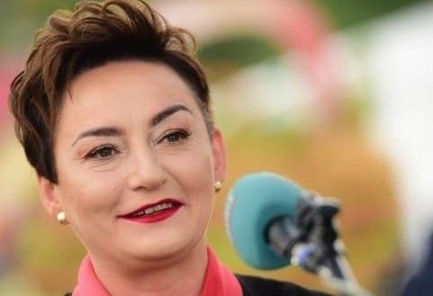La presidenta de la localidad de Sluchy Dab, Henryka Król, responsable de una comuna al norte de Polonia