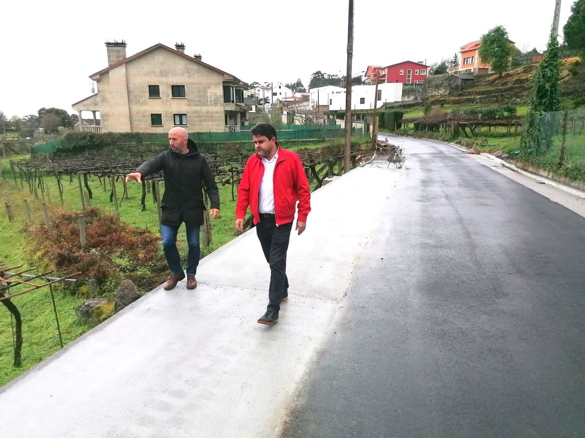 Julio Casas e Gregorio Agís no Camiño Real