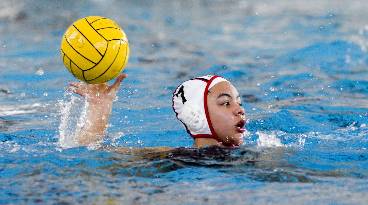 Partido da segunda fase de Primeira Nacional entre Waterpolo Pontevedra e CN Molins
