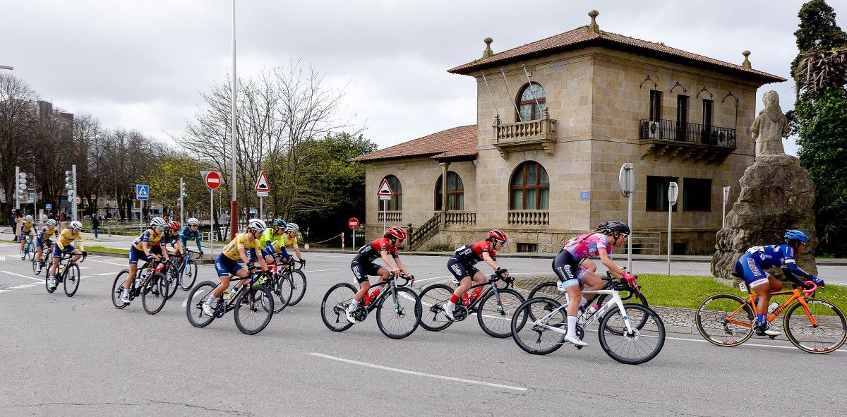 Proba da Copa España de ciclismo feminino disputada en Pontevedra