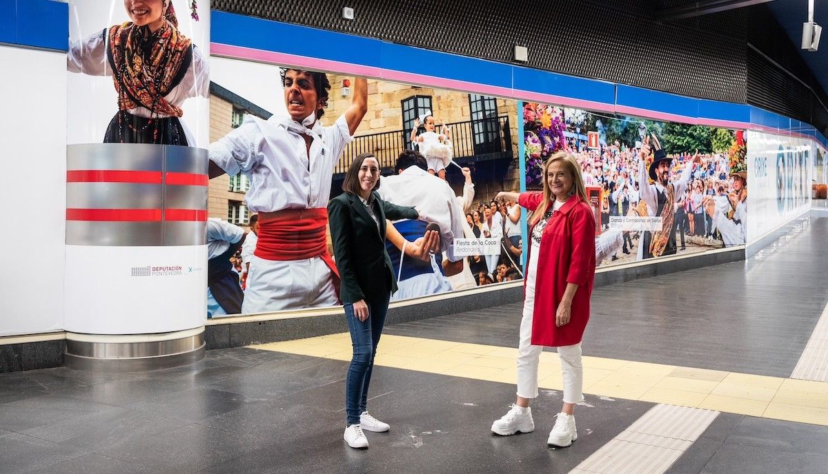Campaña de Rías Baixas en el Metro de Madrid