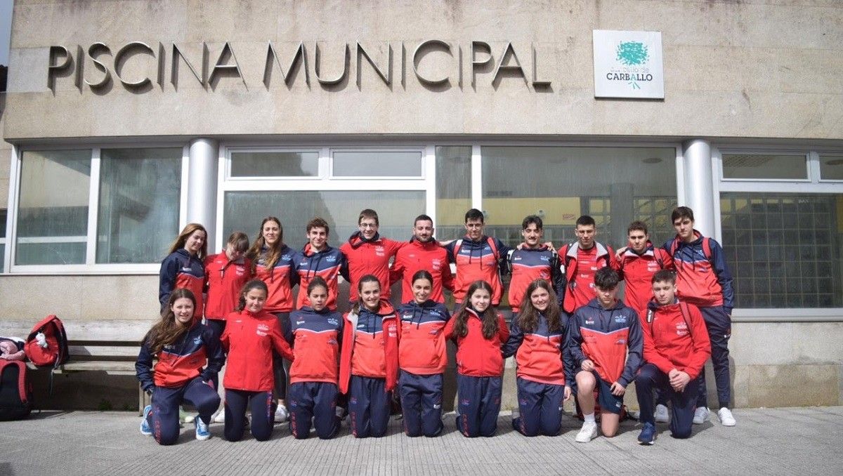 Deportistas do Galaico que competiron en Carballo