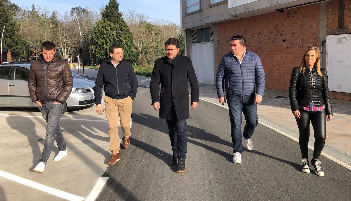 Inauguración de la reforma del barrio de O Espadenal