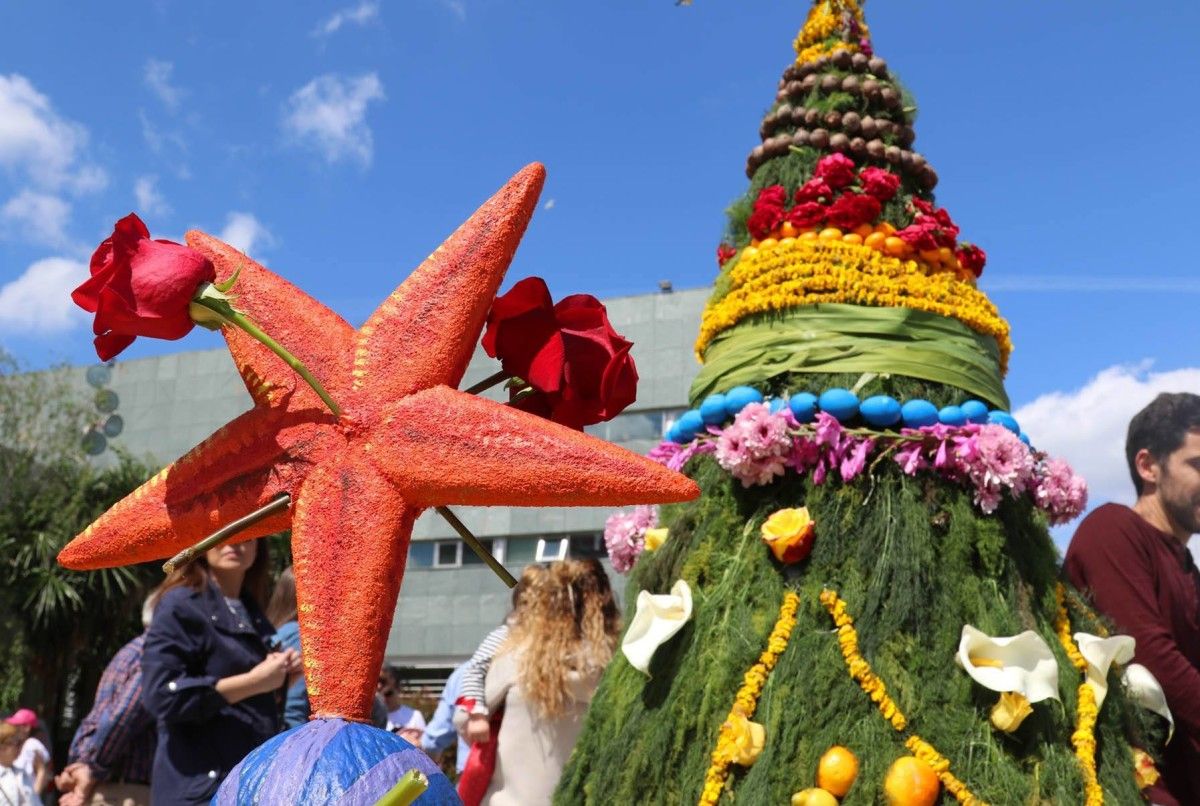 Festa dos Maios en Vilagarcía de Arousa, en 2019