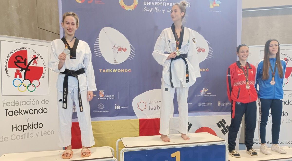 Sara Cortegoso, taekwondista del Mace Sport, campeona de España universitaria