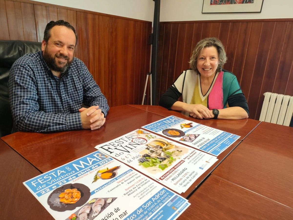 César Poza e Carmen Gallego