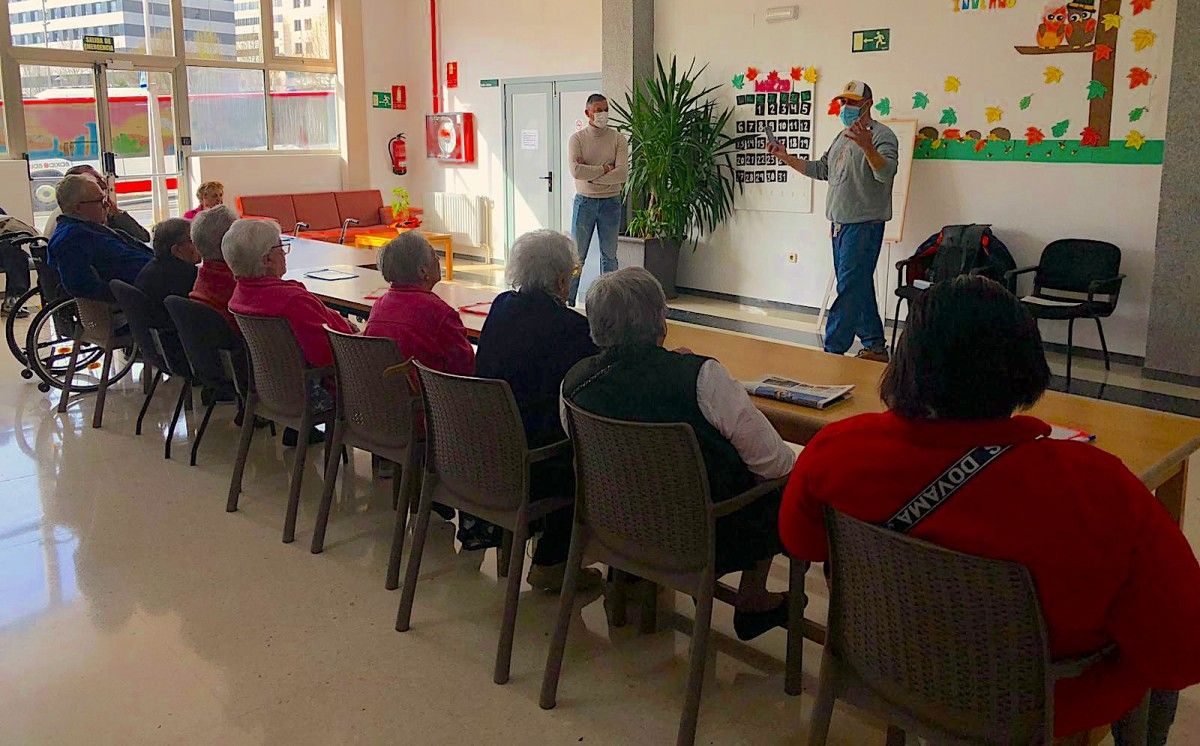 Obradoiros de  'Tok-a-Nós', en la residencia de Campolongo 