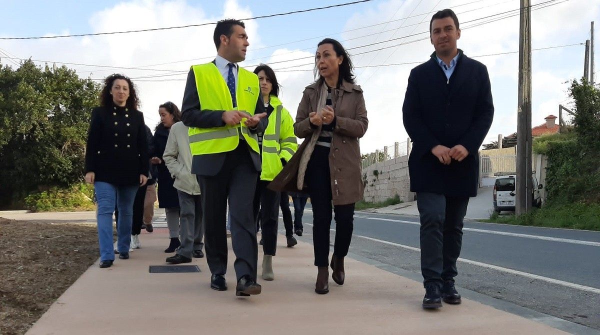 Inauguración da nova senda entre Bagüín e Seixo