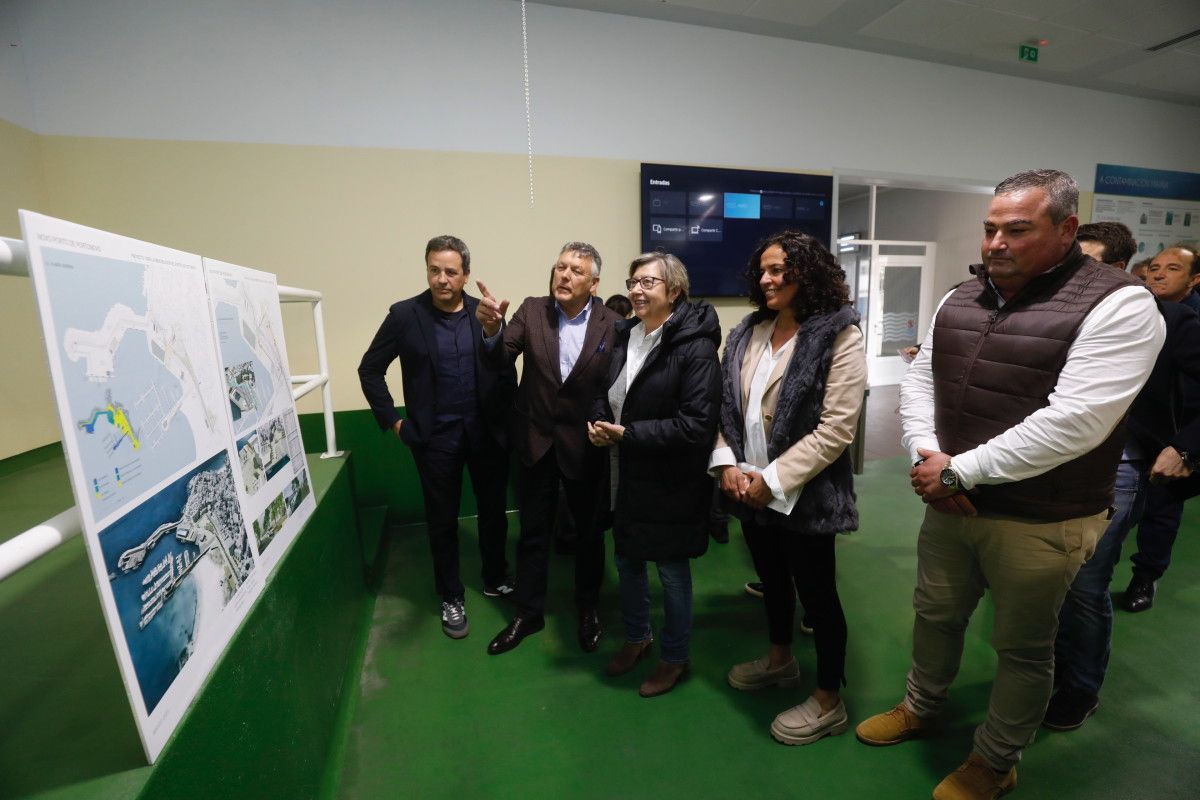 Presentación del anteproyecto de transformación de la fachada portuaria de Portonovo