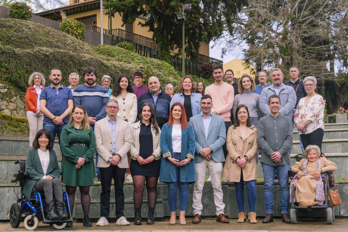 Candidatura completa do BNG de Marín