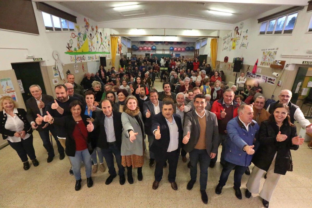 Presentación do candidato do PP á Alcaldía de Ponte Caldelas, Antón Xil