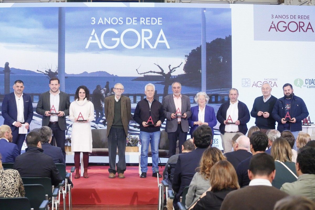 Acto de celebración de ‘Tres anos de Rede Ágora’ 