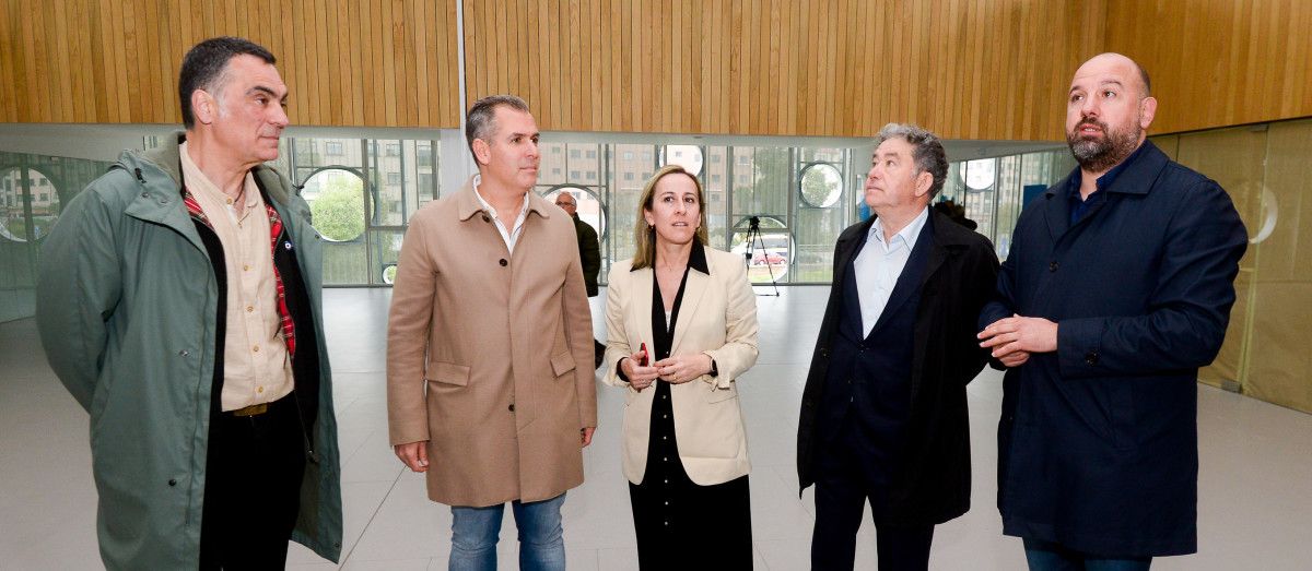 Visita ao remate das obras na Estación de Autobuses
