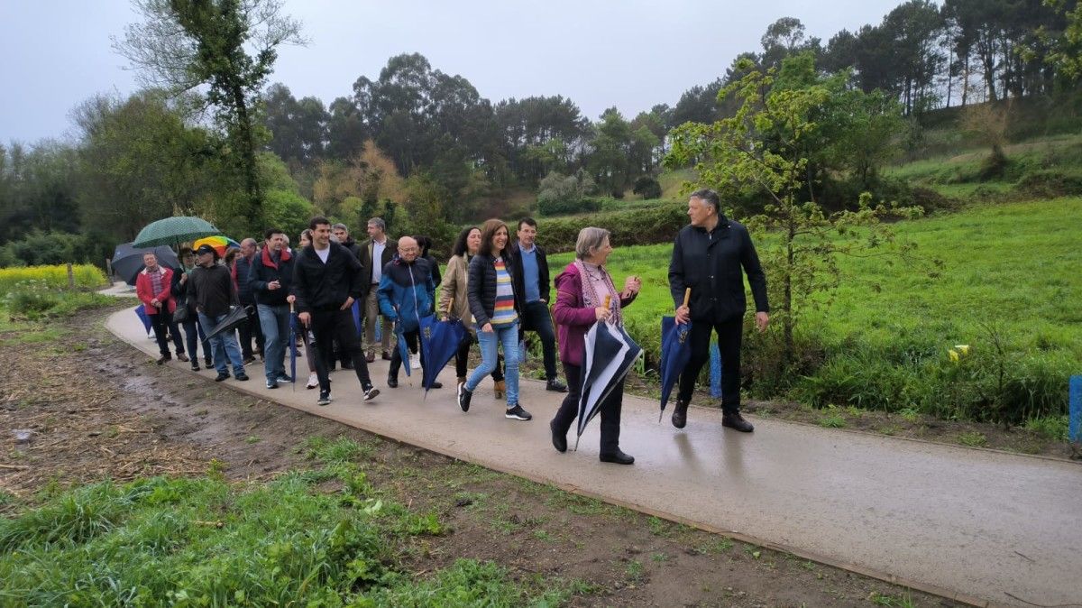 Estreno de la nueva ruta de senderismo de Dorrón