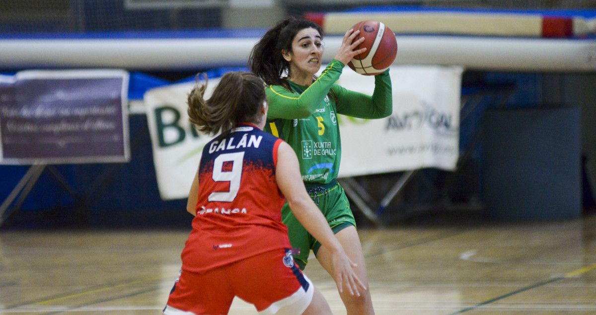 Partido entre CB Arxil e Maristas Coruña no CTGD