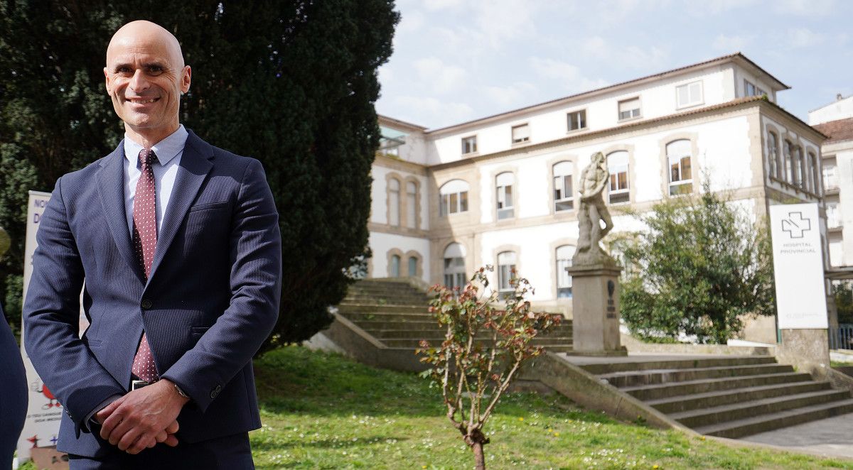 José Flores, gerente del Área Sanitaria de Pontevedra y O Salnés