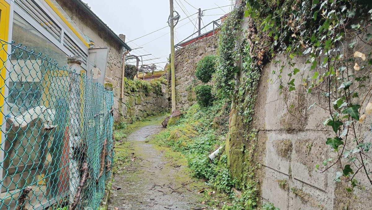 Camiño da Fontiña, en Bordóns
