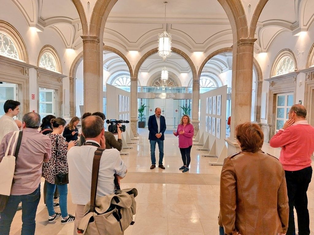 Inauguración de 'Nasín cando as prantas nasen. O herbario de Rosalía'
