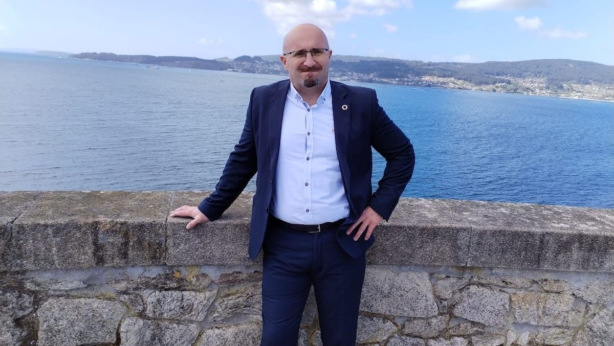 Juan Manuel Rosales, candidato de Vox á Alcaldía de Marín