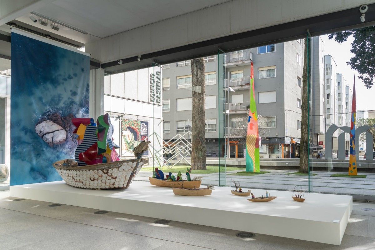 Exposición no Museo sobre Cristobal Gabarrón