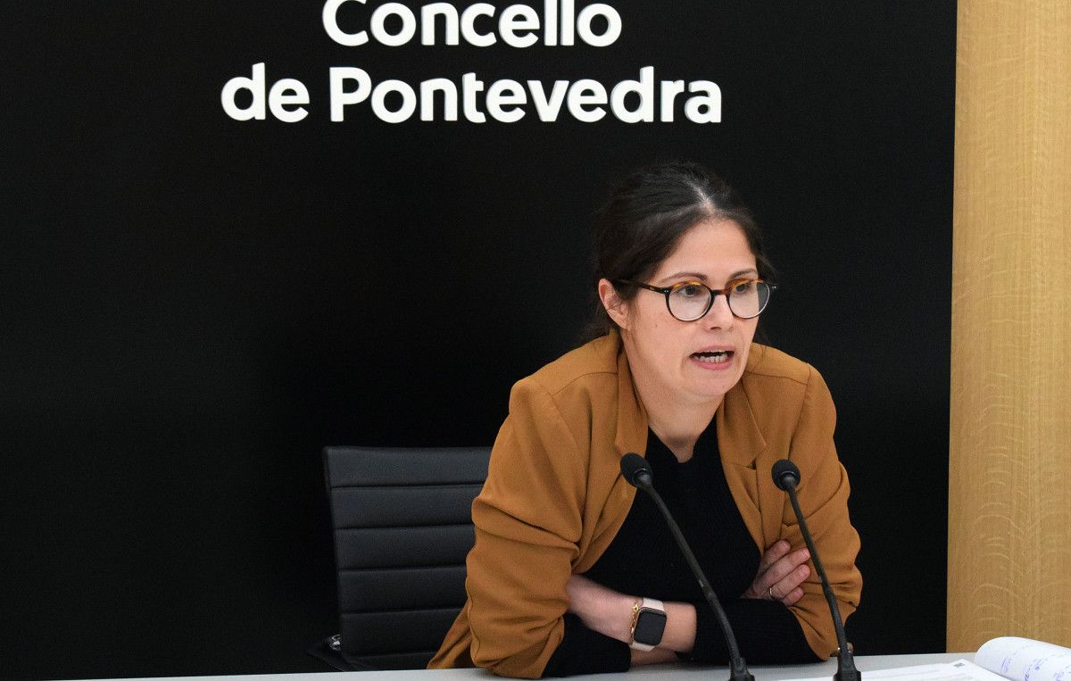 Anabel Gulías, portavoz do goberno municipal