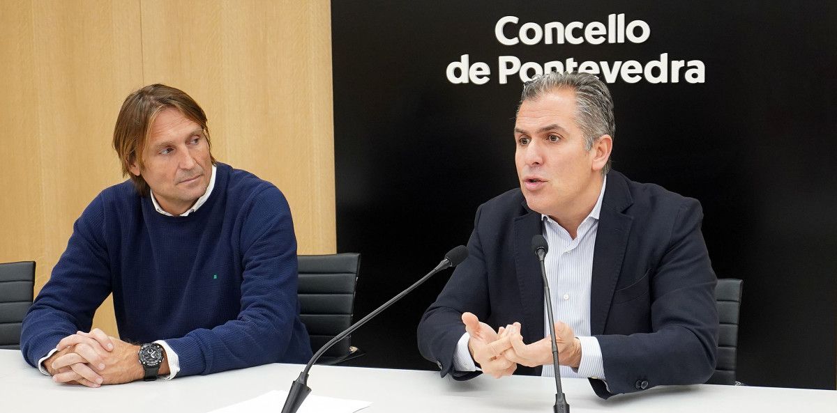 Rafa Domínguez, portavoz del grupo municipal del PP de Pontevedra