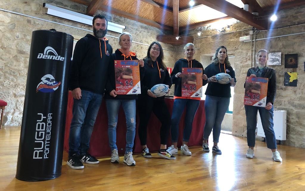 Presentación en Poio de la jornada de Concentración de Escuelas de Rugby de Galicia