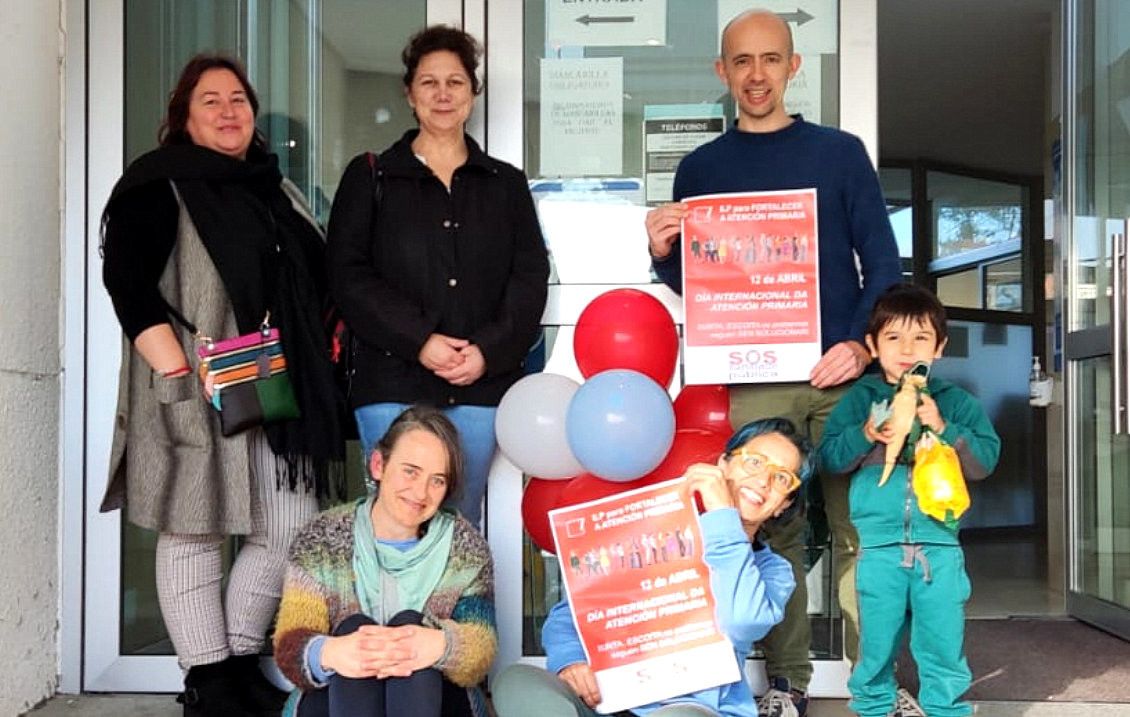 La Plataforma SOS Sanidade Pública Sanxenxo reivindica el Día Mundial de Atención Primaria