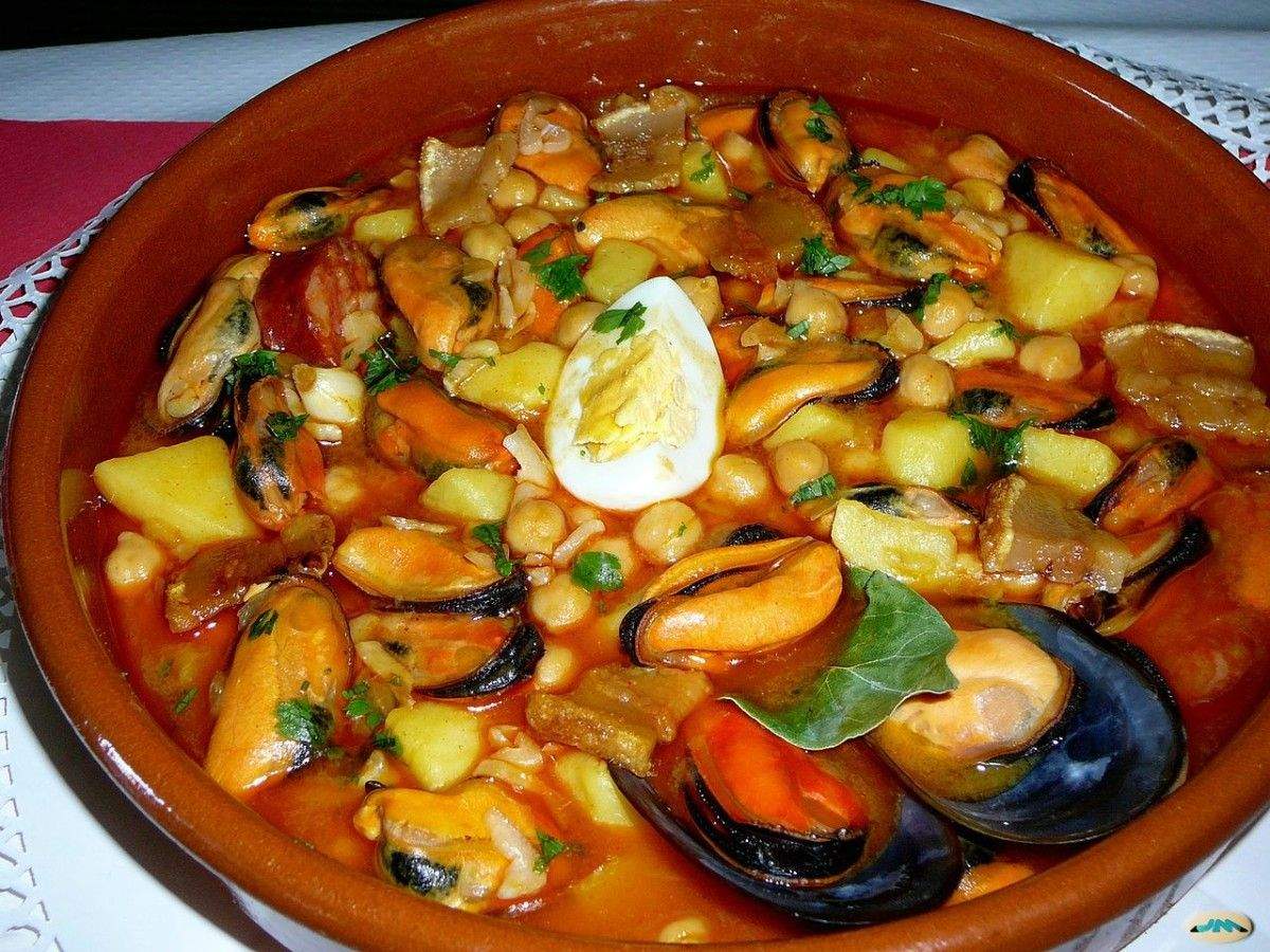 Guiso de mexillón