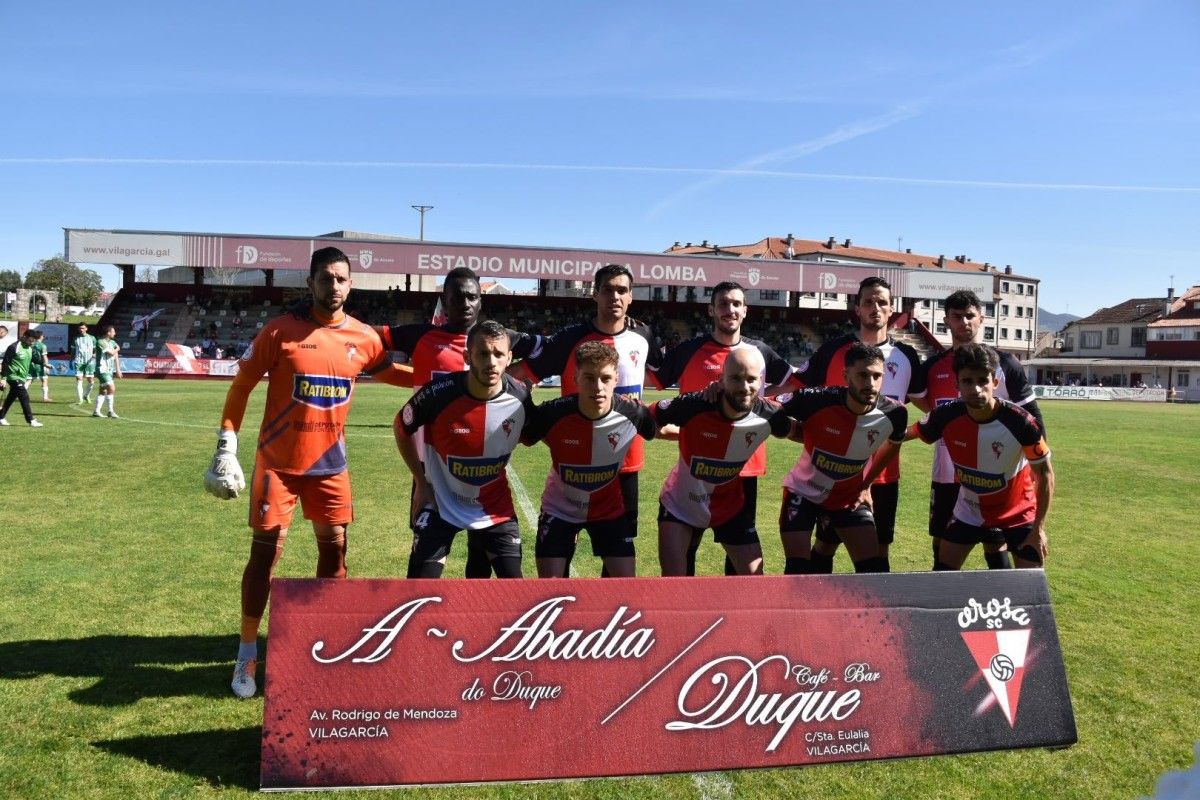 Partido entre Arosa e Somozas na Lomba