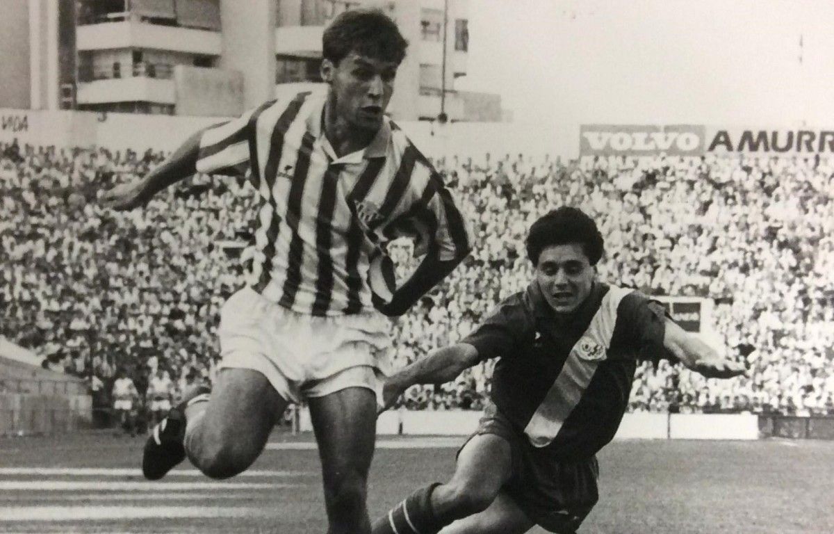 Luis Márquez, en un partido con el Real Betis Balompié