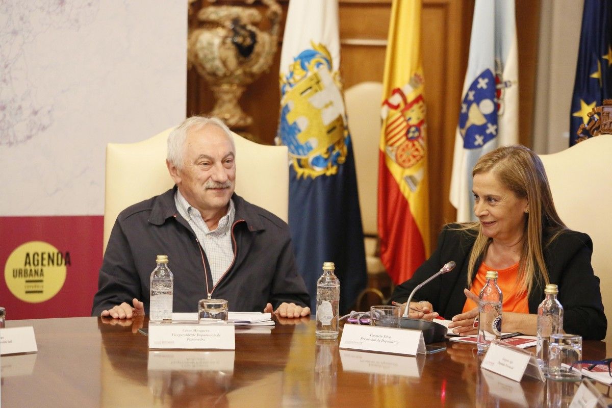César Mosquera e Carmela Silva