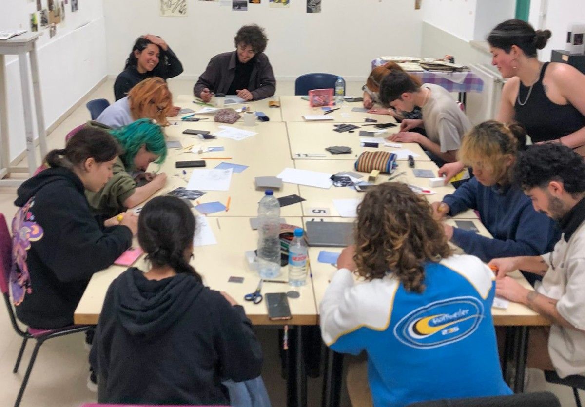 Alumnos de Belas Artes