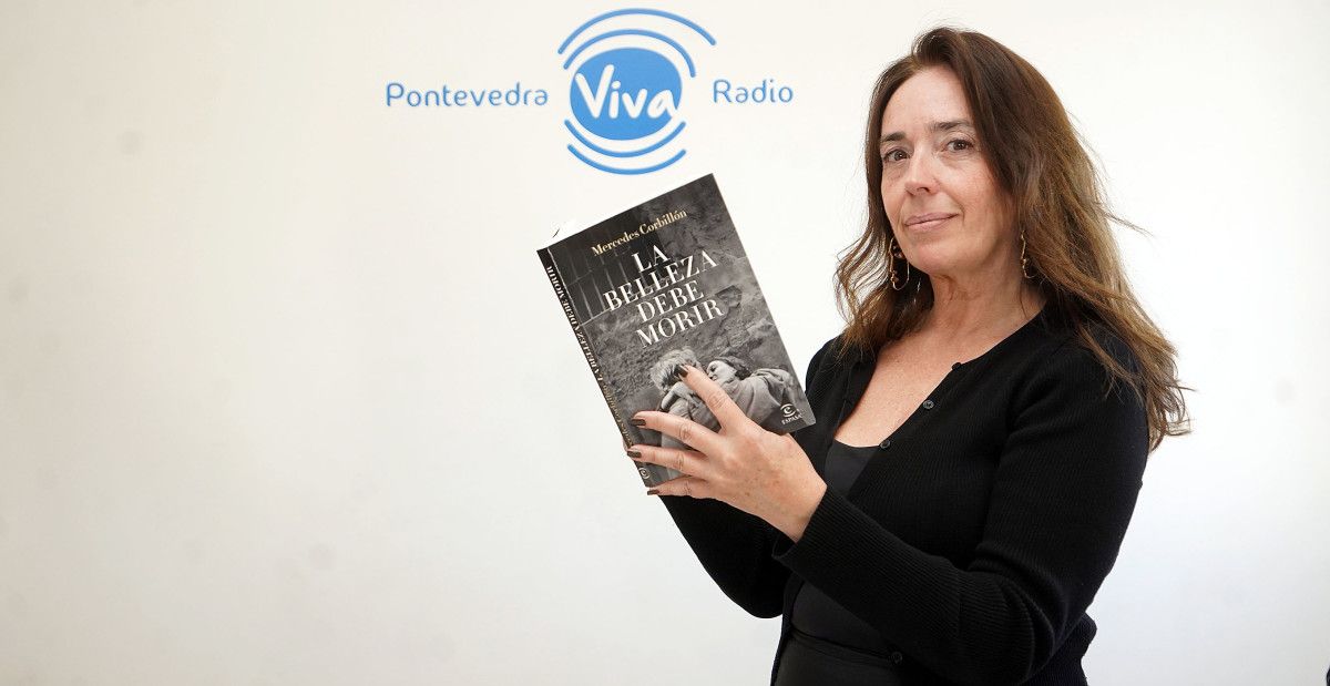 A pontevedresa Mercedes Corbillón en PontevedraViva Radio