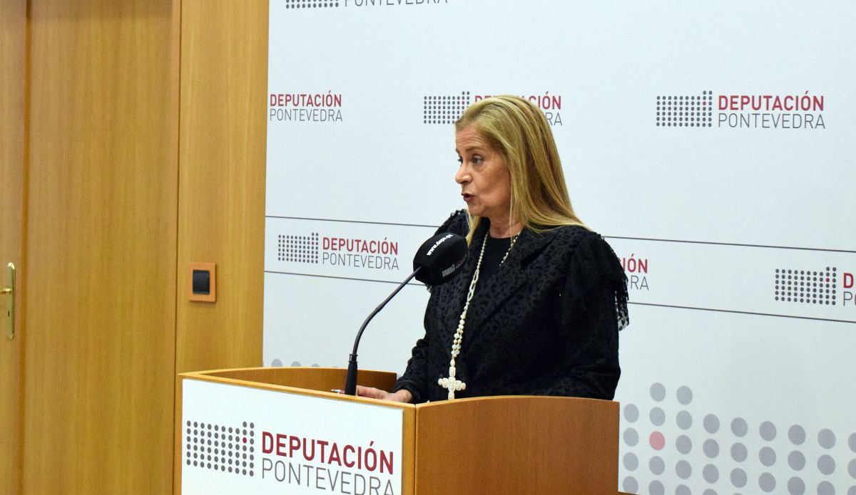 Carmela Silva, presidenta de la Deputación de Pontevedra