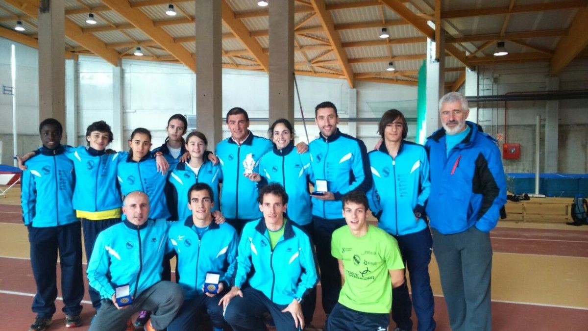 Equipo da Gimnástica no Galego de Probas Combinadas