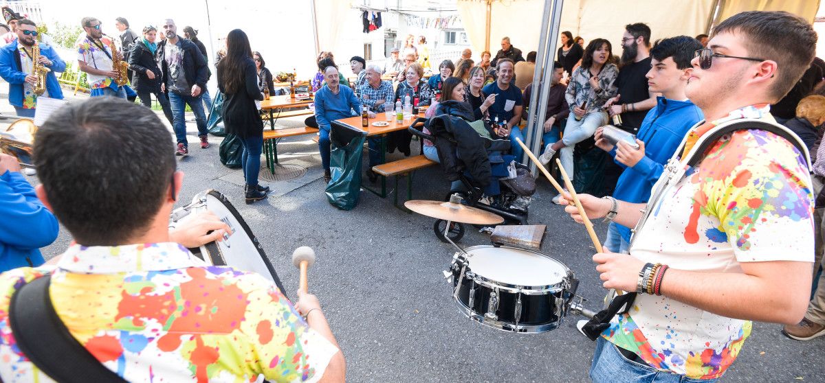Festa da Primavera no barrio de Altamira