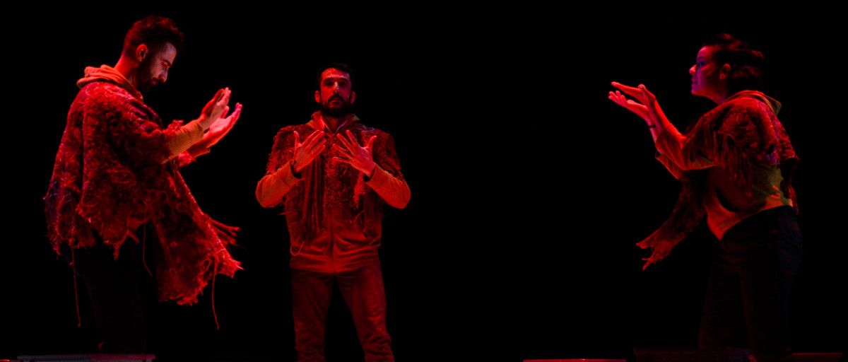 Representación da obra "Altsasu" en Ponteatro