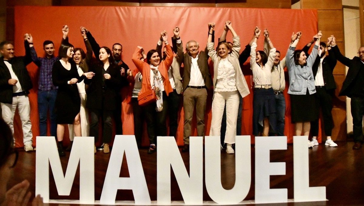Presentación de Juan Manuel Rey como candidato do PSdeG-PSOE en Caldas