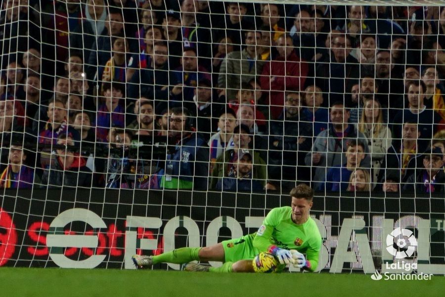 Ter Stegen, nun partido do FC Barcelona no Camp Nou