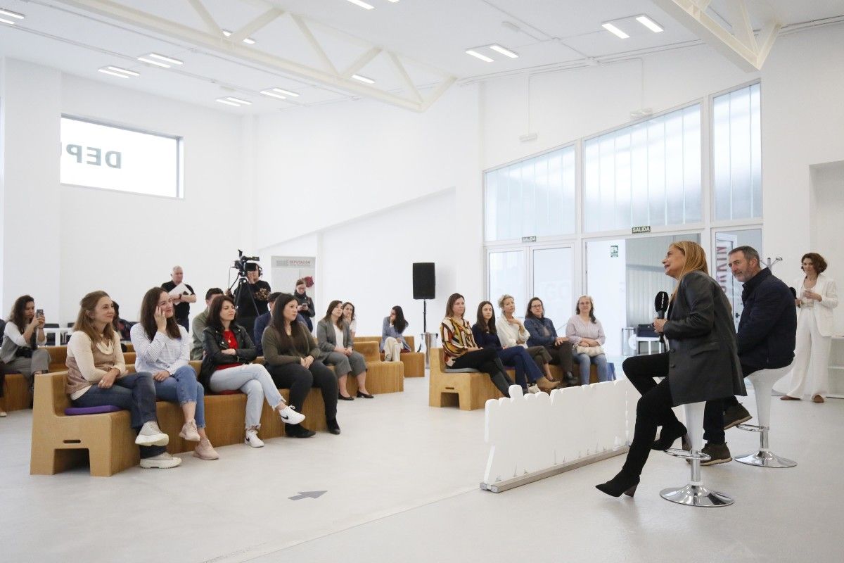 Participantes no programa de emprendemento SmartPeme no Viveiro de Barro