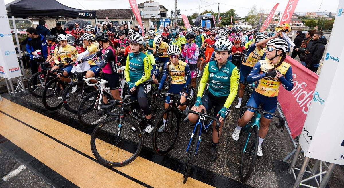 Proba da Copa España de ciclismo feminino disputada en Pontevedra
