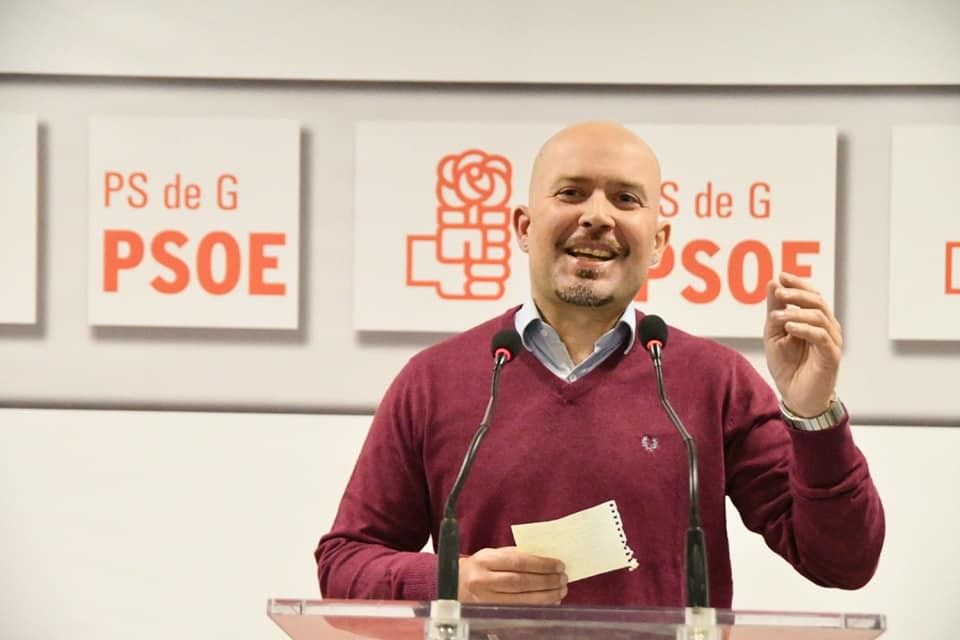 Iñaki Touriño, candidato socialista no Concello da Lama Iñaki Touriño, candidato socialista no Concello da Lama