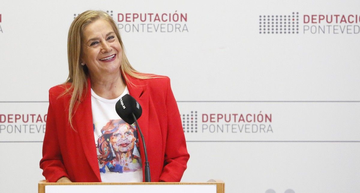 Carmela Silva, presidenta da Deputación de Pontevedra