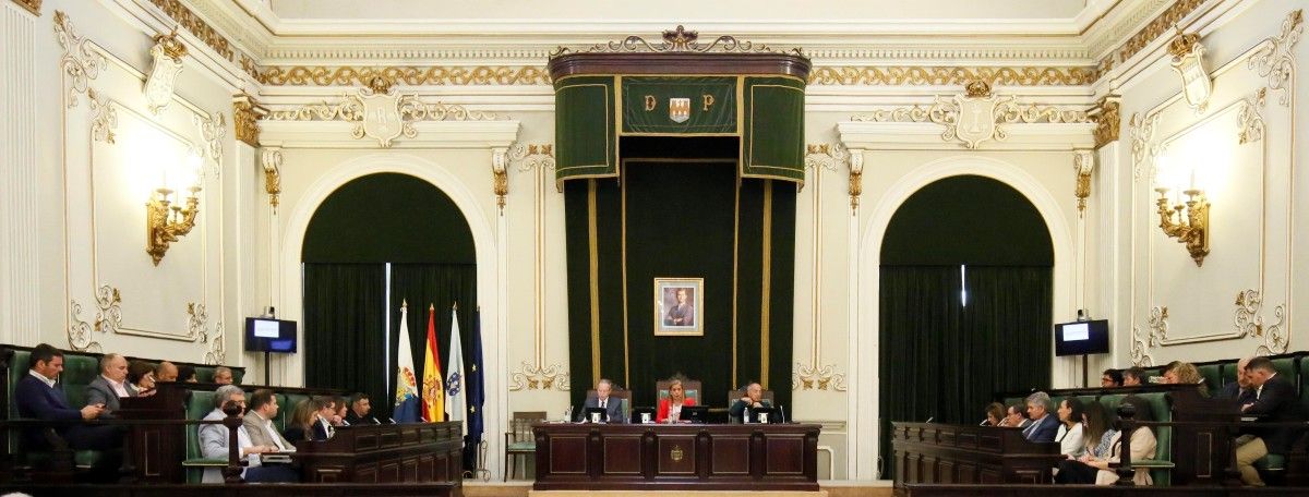 Último Pleno ordinario da Deputación do mandato 2019-2023