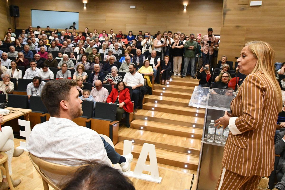 Xoel Souto y Carmela Silva, en Moraña
