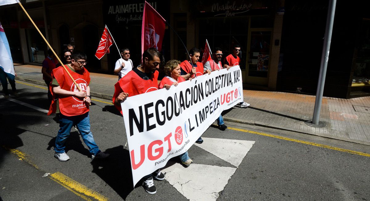 Manifestación de UGT en el 1º de mayo