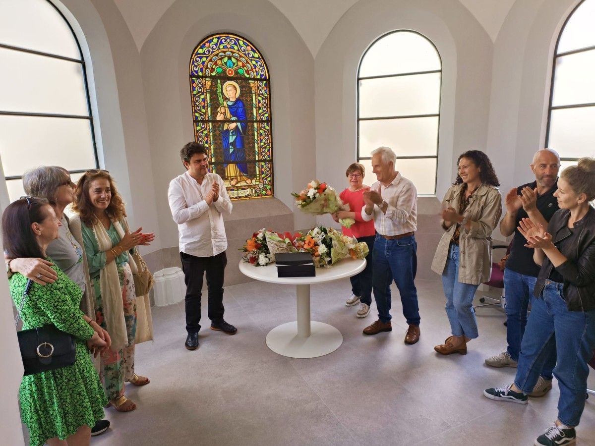 Despedida a tres traballadoras dos Servizos Sociais de Poio pola súa xubilación 