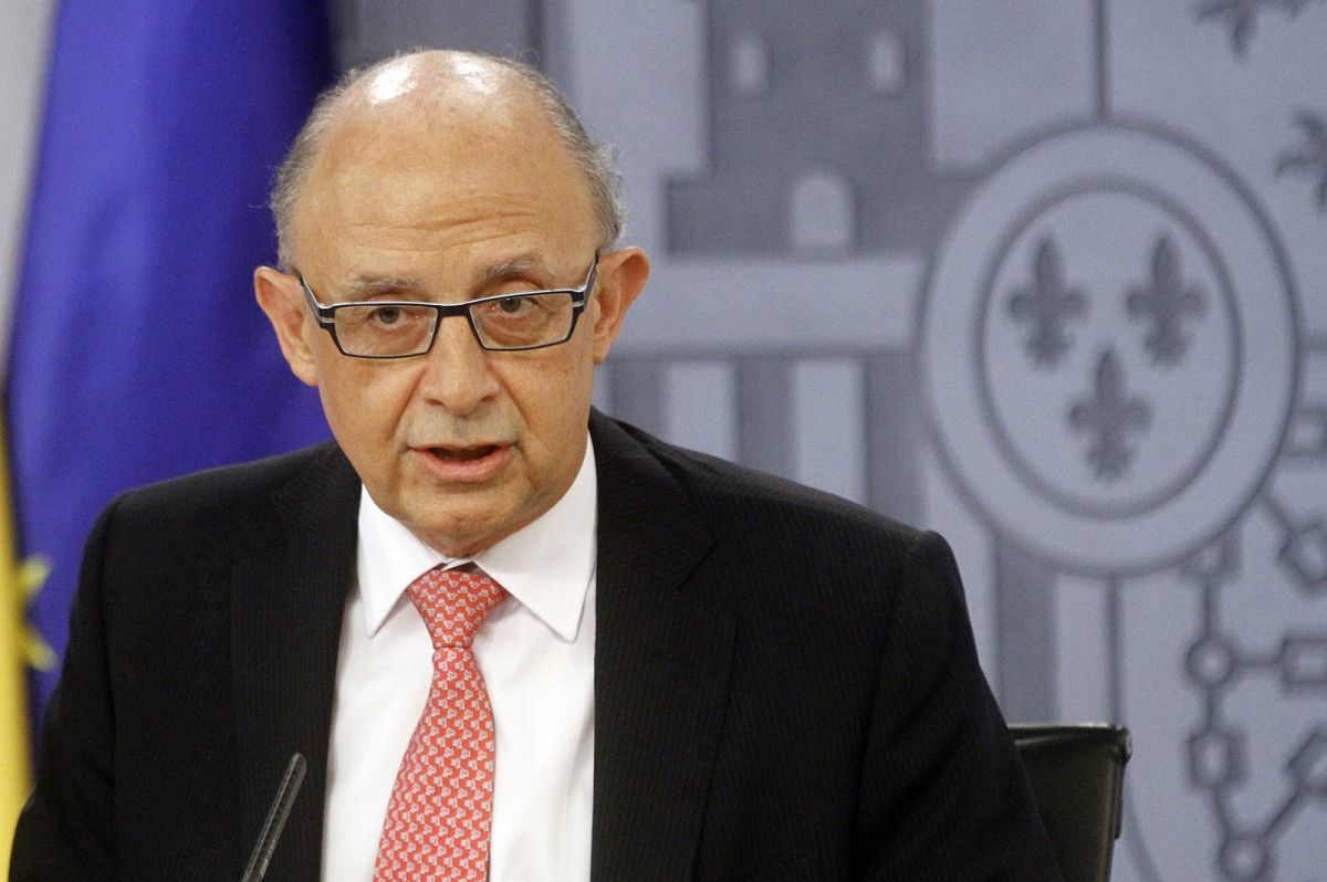 Cristóbal Montoro, ministro de Facenda